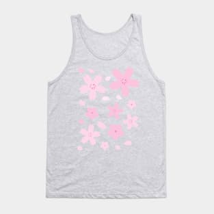 Spring Cherry Blossoms Tank Top